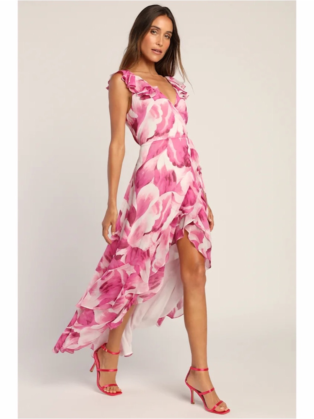 Lulu’s‎ Elevate The Occasion High-Low Dress